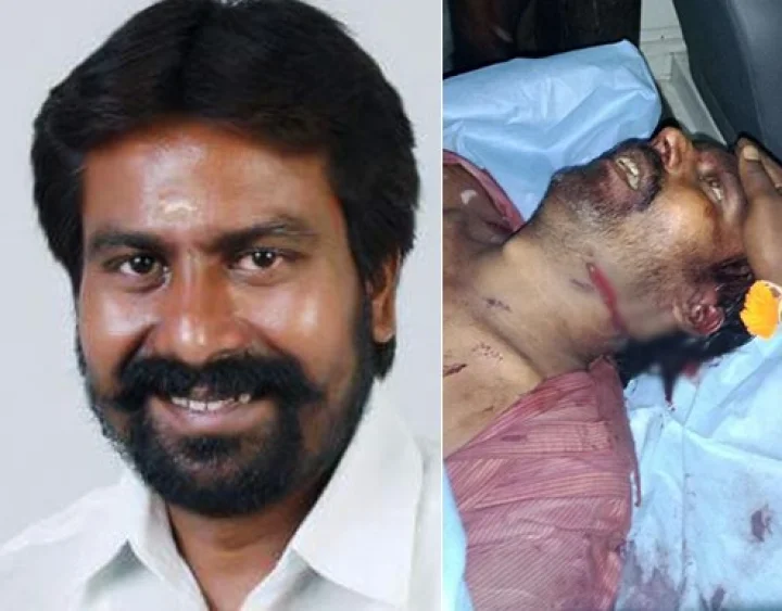 இந்து முன்னணி பிரமுகர் வெட்டிக் கொலை : கோவையில் பதட்டம்