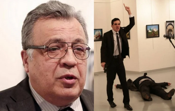 ரஷ்ய தூதர் துருக்கியில் சுட்டு கொலை!!