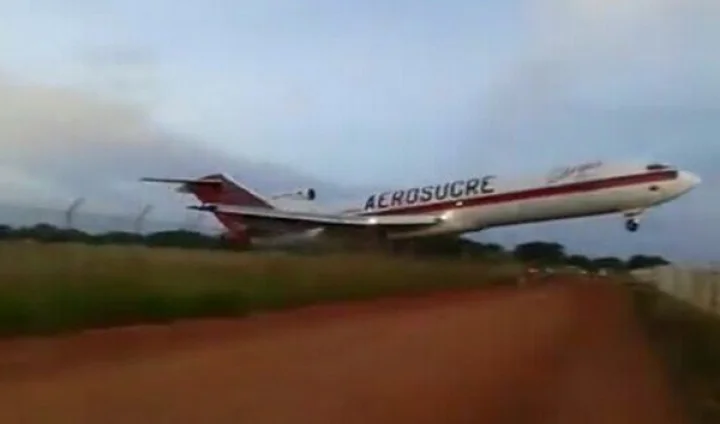 டேக் ஆஃப் ஆன சில நிமிடங்களில் விபத்து: அதிர்ச்சி வீடியோ!