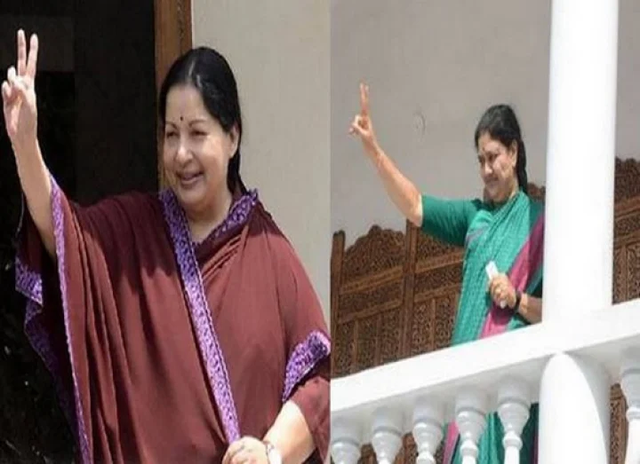 உடை, பாவனை, கையசைப்பு - ஜெயலலிதாவாகவே மாறிய சசிகலா