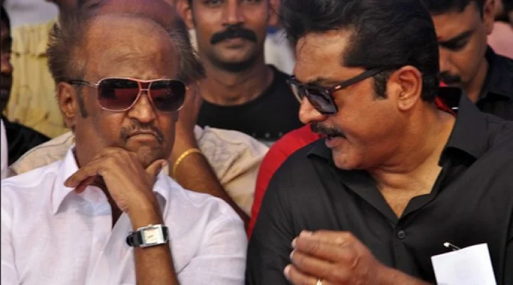 சரத்குமாருக்கு எதிரான போராட்டம்: ரஜினி திடீர் உத்தரவு