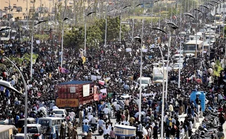 500க்கும் மேற்பட்ட இடம்; 25 லட்சம் பேர் போராட்டம் - ஸ்தம்பித்த தமிழகம்