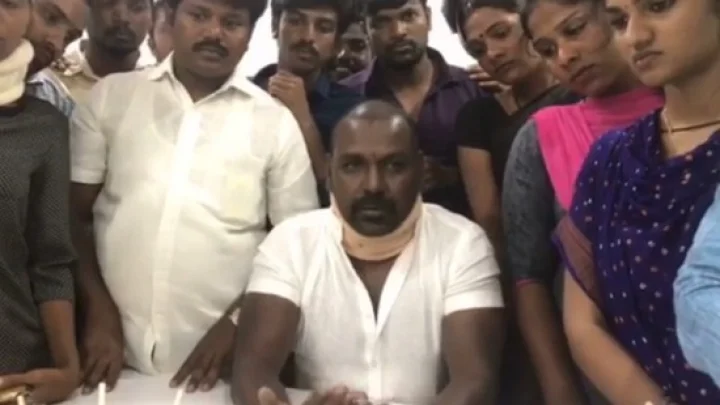 பகீரங்க மன்னிப்பு கேட்கும் ராகவா லாரன்ஸ் - வைரல் வீடியோ