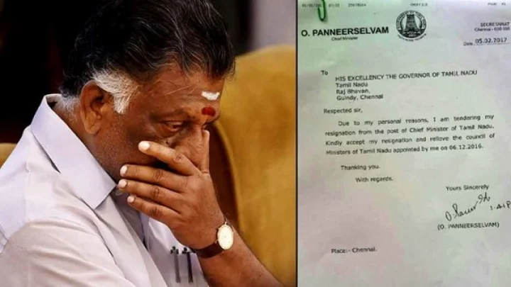 ஆளுநருக்கு ஓபிஎஸ் பரபரப்பு கடிதம்: தனிப்பட்ட பிரச்சனை இருப்பதால் ராஜினாமா!
