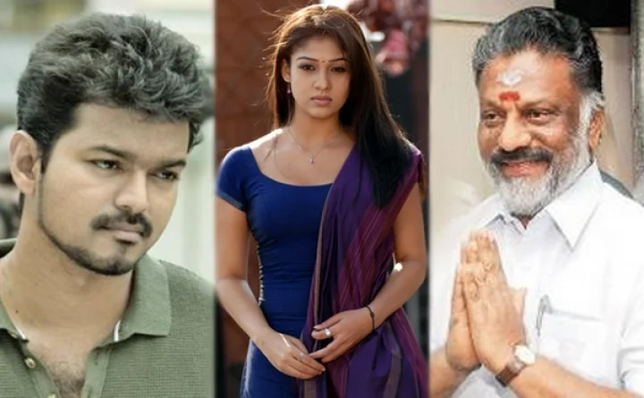 நடிகர் விஜய், நடிகை நயன்தாரா ஓபிஎஸுக்கு ஆதரவு?: போலீஸ் புகாரால் பரபரப்பு!