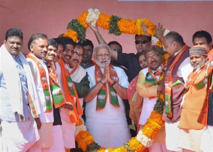 உத்தரபிரதேசத்தில் பாஜகவின் ஆட்சி? - அதிக இடங்கள் பெற்று முன்னிலை