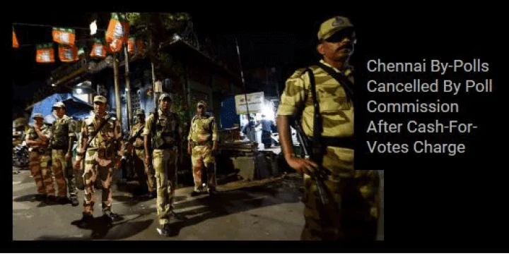 சென்னை ஆர்.கே.நகர் தேர்தல் ரத்து: நாளை காலை அதிகாரபூர்வ அறிவிப்பு