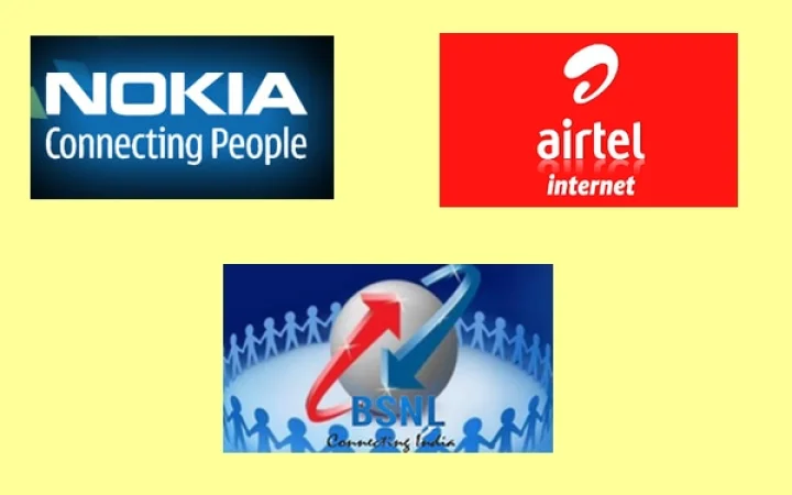 5G நெட்வொர்க்: நோக்கியா, ஏர்டெல், பிஎஸ்என்எல் இணைந்து அதிரடி!!