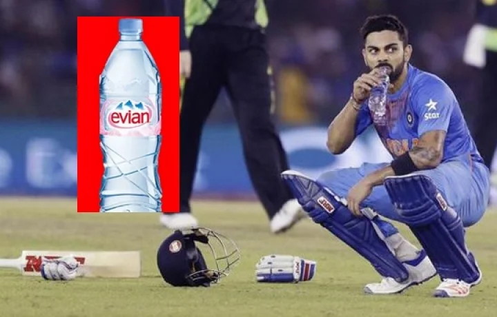 1 லிட்டர் தண்ணீருக்கு ரூ.600 செலவளிக்கும் கோலி