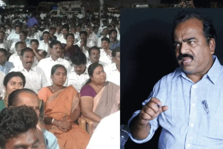 தினகரனுக்காக சிறை செல்லவும் தயார். போலீசிடம் சவால் விட்ட நாஞ்சி சம்பத்