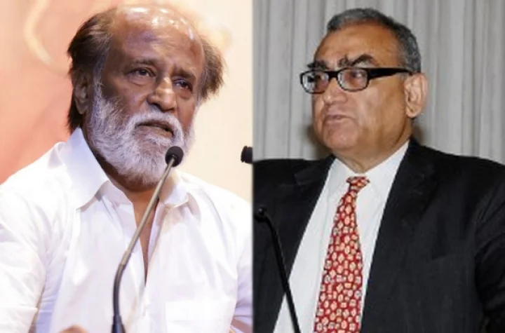 ரஜினிகாந்த் மண்டையில் எதுவுமே இல்லை?: மார்கண்டேய கட்ஜூ சர்ச்சை கருத்து!