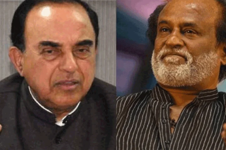 ரஜினியிடம் இது இல்லாததால் அரசியல் செய்ய முடியாது: சுப்பிரமணியம் சுவாமி