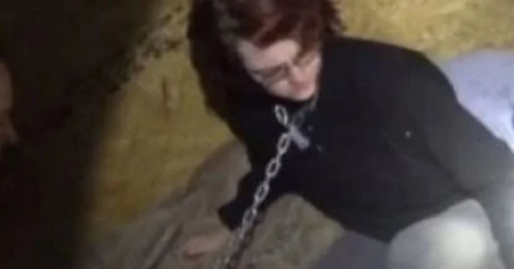 இரண்டு மாதமாக கண்டெய்னனில் கட்டப்பட்டிருந்த பெண் மீட்பு...