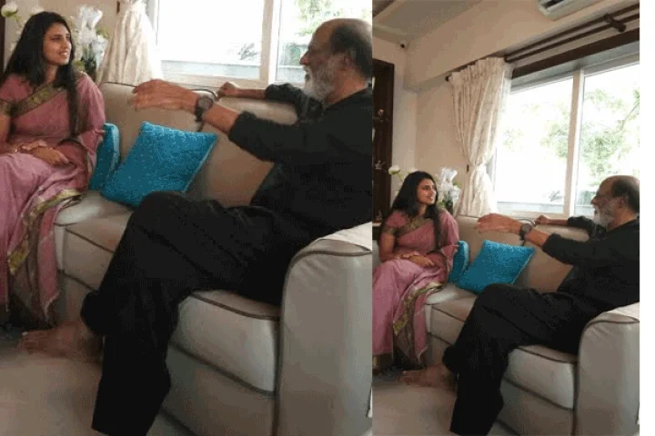 கலாய்த்த ரஜினியை திடீரென சந்தித்த கஸ்தூரி