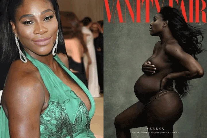 Pregnant Serena Williams