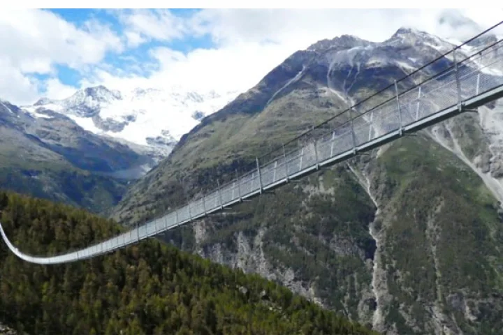 ஸ்விட்சர்லாந்து | நடை மேம்பாலம் | உலகச் சாதனை | World record | Walking Bridge | Switzerland