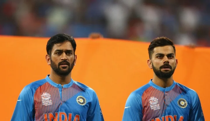 தோனியின் சாதனையை சமன் செய்த கோலி!!