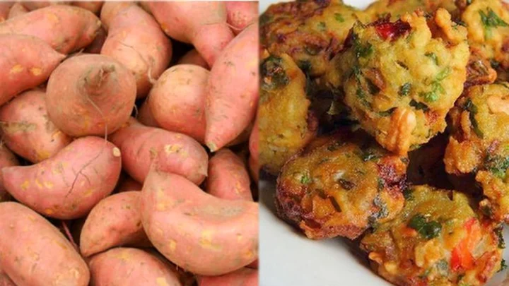 சர்க்கரைவள்ளிக் கிழங்கு வடை செய்ய...!