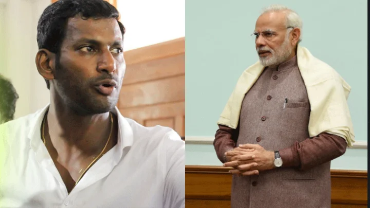 வேட்புமனு நிராகரிப்பு: மோடியை நேரடியாக தொடர்பு கொண்ட விஷால்