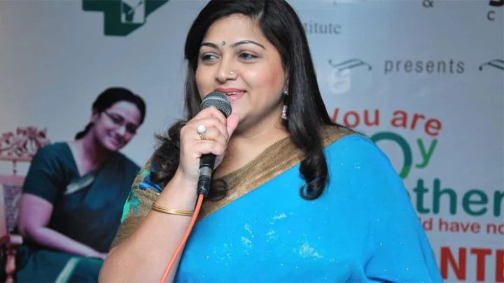 குஷ்புவுக்கு ஆதரவாக டுவீட் செய்த பாஜக பிரமுகர்