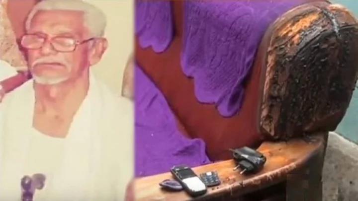 செல்போன் சார்ஜ் போட்டபடியே தூங்கியதால் 90 வயது முதியவர் பலி