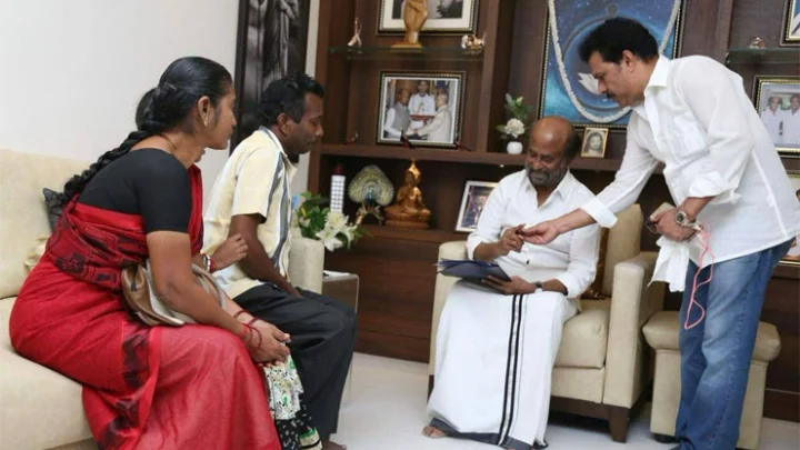 மூளைச்சாவு அடைந்த சிறுவனின் கடைசி ஆசைக்கு உதவிய ரஜினிகாந்த்