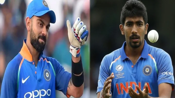 நம்பர் ஒன் கோஹ்லி, பூம்ரா; டாப் 10-ல் சஹால்!