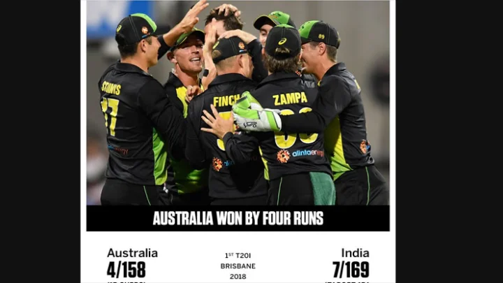 கடைசி ஓவரில் சொதப்பிய இந்தியா: ஆஸ்திரேலியா வெற்றி