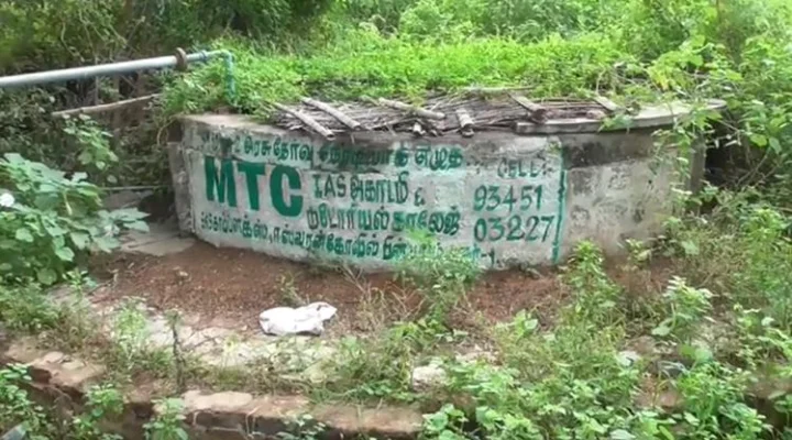 பொதுசுத்திகரிப்பு நிலையத்திலிருந்து சுத்திகரிக்கப்படாமல் அப்படியே வெளியேற்றப்படும் கழிவு நீர்