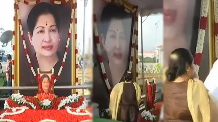 ஜெயலலிதா நினைவிடத்தில் தீபா: வெளியிட்ட அதிர்ச்சி தகவல்
