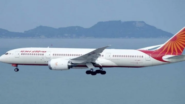 emergency landing of air india aircraft