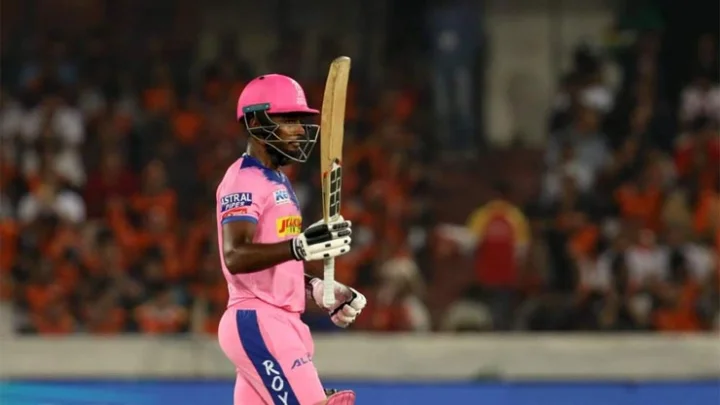 சாம்சன் அபார சதம்! 199 டார்கெட் கொடுத்த ராஜஸ்தான்