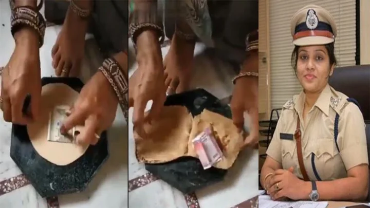 சப்பாத்திக்குள் ரூ.2000: நூதன முறையை அம்பலப்படுத்திய ஐபிஎஸ் அதிகாரி