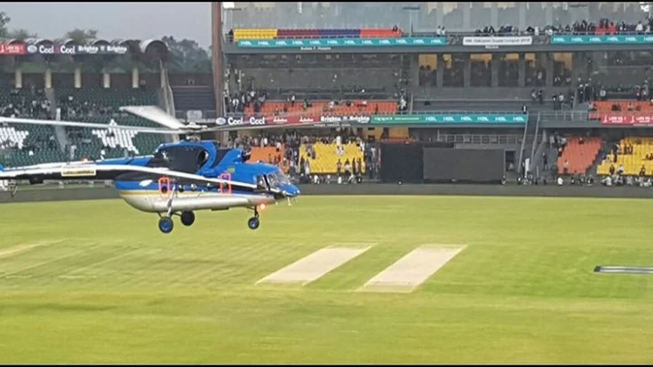 மழையால் கைவிடப்பட்ட ஆட்டங்கள் – இந்தியாவுக்காக வந்த ஹெலிகாப்டர்