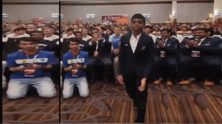 14 வயதில் உலக சாம்பியனான  சிறுவன் : குவியும் பாராட்டுக்கள்...ஹெச். ராஜா  உருக்கம்