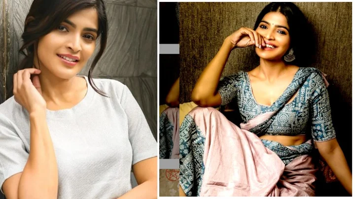 புடவையில் இப்படி ஒரு கவர்ச்சியா...? நடிகை சஞ்சிதா ஷெட்டி  ரீசன்ட் க்ளிக்ஸ்!