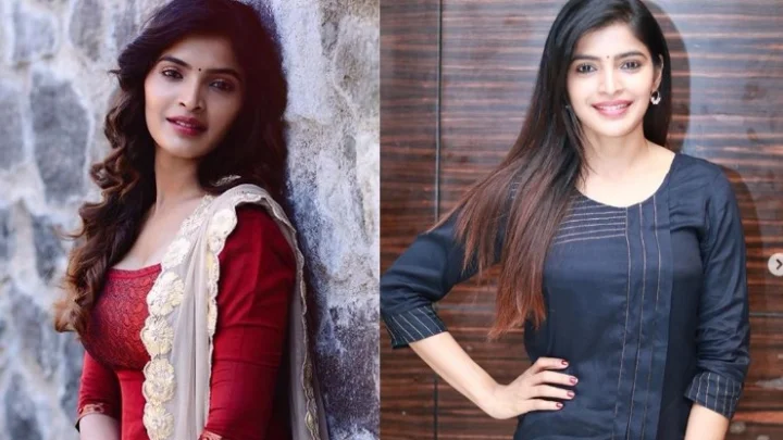 புடவையில் இப்படி ஒரு கவர்ச்சியா...? நடிகை சஞ்சிதா ஷெட்டி  ரீசன்ட் க்ளிக்ஸ்!