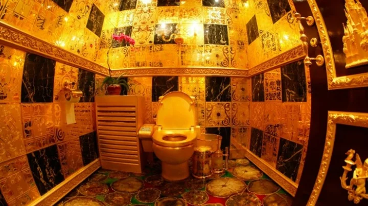 GOLD TOILET