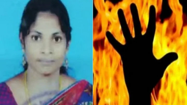 மண்ணெண்ணெய் ஊற்றி சிகரெட் நெருப்பால் மனைவியை கொல்ல முயன்ற கணவன் !