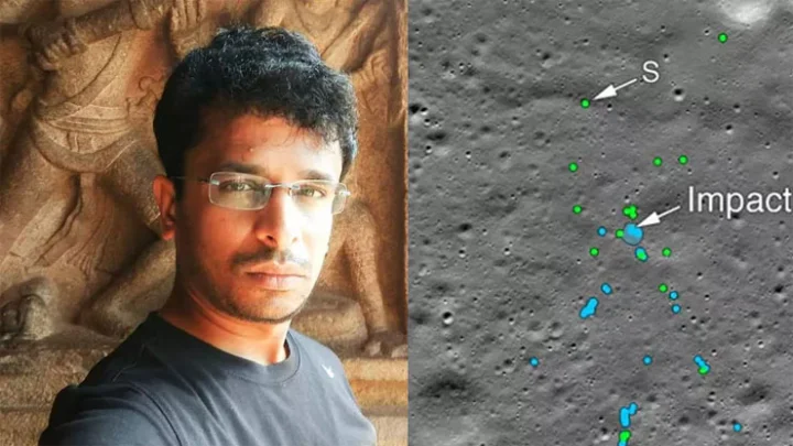 விக்ரம் லேண்டரை கண்டுபிடிக்க உதவிய மதுரை இளைஞர்: புதிய தகவல்