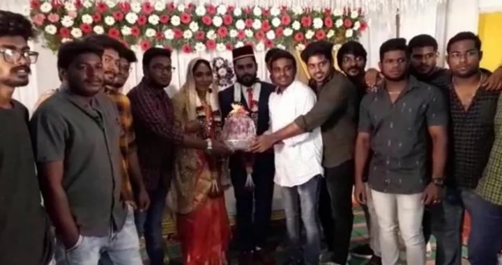 வெங்காயத்தால் களைகட்டிய திருமணம் !