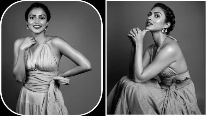 கண்ணை கவரும் கருப்பு நிறத்தில் அமலா பால்!