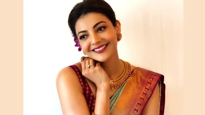 என் இனிய பொன் நிலாவே....மணப்பெண் உடையில் மங்களகரமான காஜல் அகர்வால்!