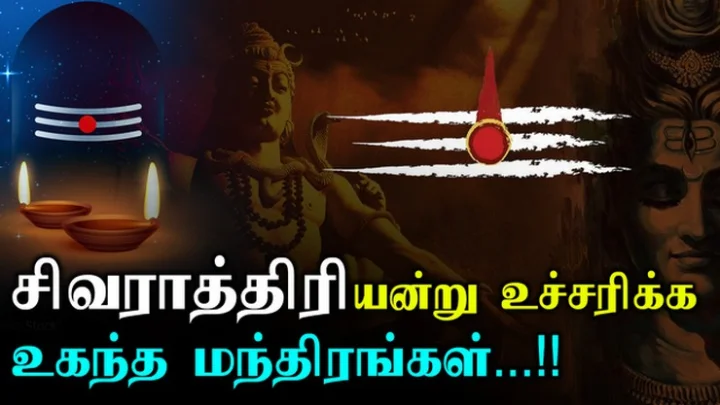 சிவராத்திரியன்று உச்சரிக்க உகந்த மந்திரங்கள்...!! - வீடியோ!