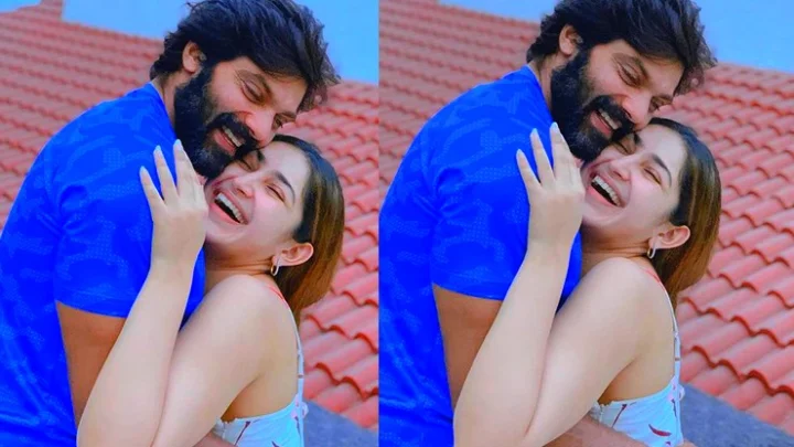 வாழ்நாள் முழுவதும் லாக்டவுன்.... சயீஷா வெளியிட்ட புகைப்படம்!