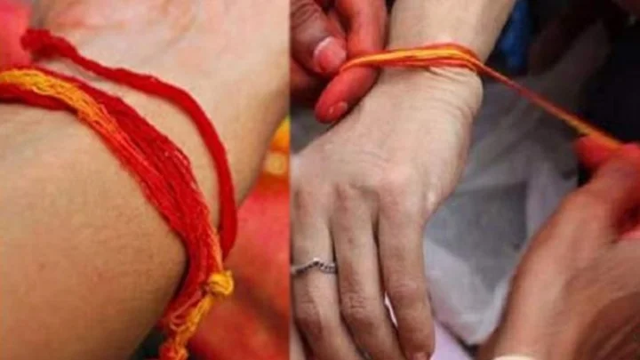 கையில் கட்டிக்கொள்ளும் கயிறு