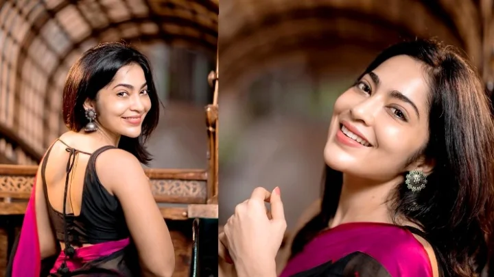 நீங்க மட்டும் தான் ரொம்ப Homely'ன்னு நெனச்சேன் ஆனால்.... VJ ரம்யா லேட்டஸ்ட் ஸ்டில்ஸ்!