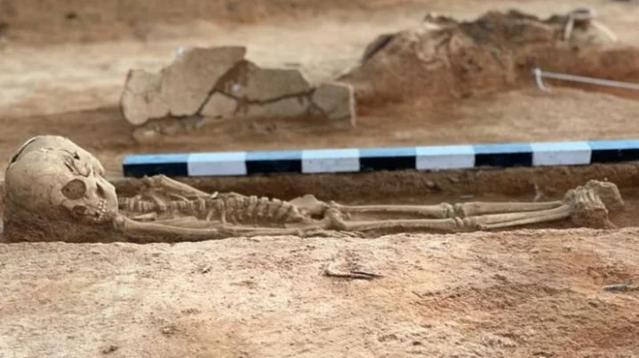 கீழடி: கொந்தகை அகழாய்வில் மேலும் ஒரு குழந்தையின் எலும்புக்கூடு