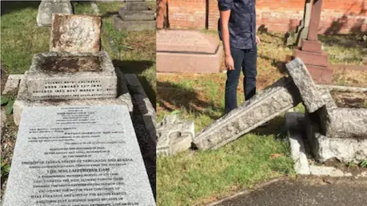 பென்னி குயிக் கல்லறை – இங்கிலாந்தில் சேதம்!