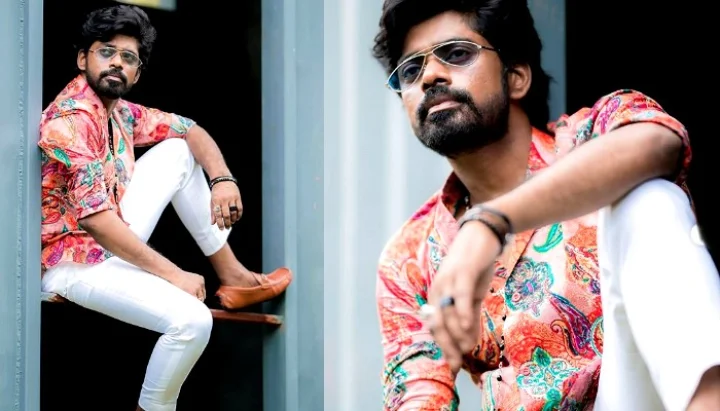 என்ன சாண்டி Pose'லா பலமா இருக்கு ஹீரோவா ட்ரை பண்றீங்களா?